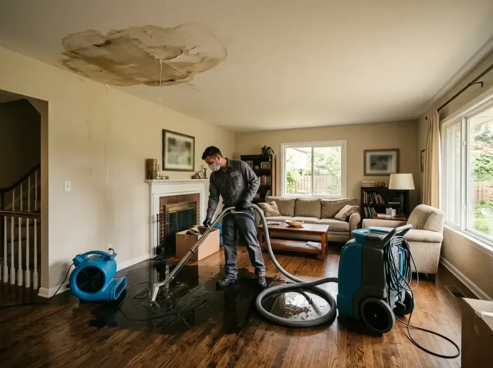 attic-pipe-burst-ceiling-drip-008 — frequently asked questions, Water Damage Restoration & Carpet Care in Firebaugh, CA